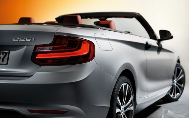 BMW 2 Series Convertible 2015. Desktop wallpaper