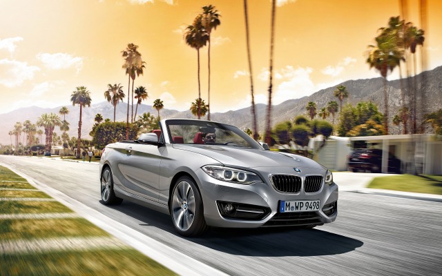 BMW 2 Series Convertible 2015. Desktop wallpaper