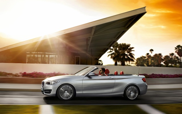 BMW 2 Series Convertible 2015. Desktop wallpaper