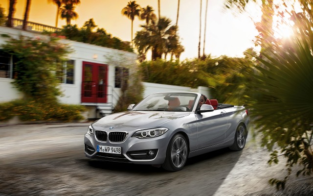 BMW 2 Series Convertible 2015. Desktop wallpaper