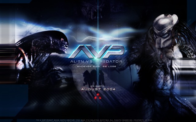 Alien vs. Predator. Desktop wallpaper