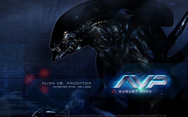 Alien vs. Predator. Desktop wallpaper