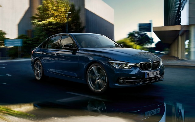 BMW 3 Series Sedan 2015. Desktop wallpaper