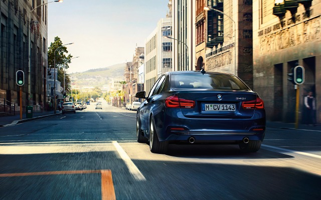 BMW 3 Series Sedan 2015. Desktop wallpaper