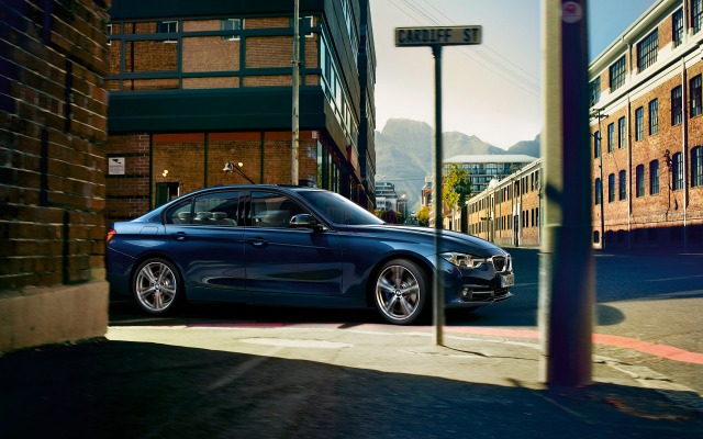 BMW 3 Series Sedan 2015. Desktop wallpaper