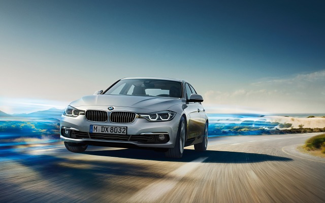 BMW 3 Series Sedan 2015. Desktop wallpaper