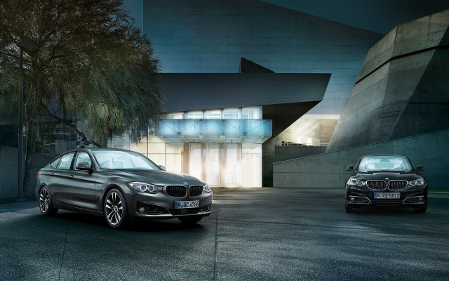 BMW 3 Series Gran Turismo 2015. Desktop wallpaper