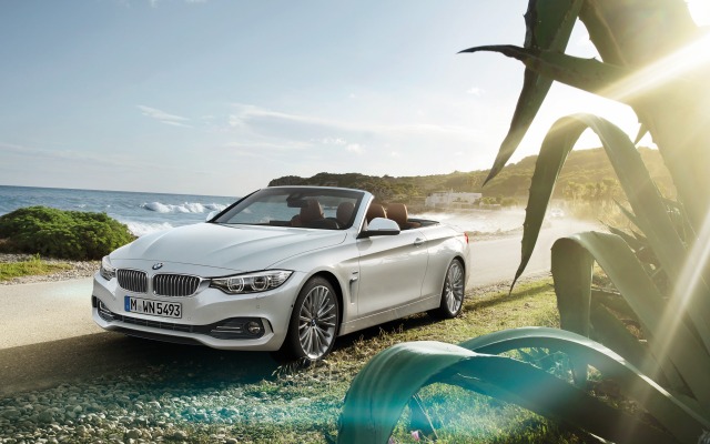 BMW 4 Series Convertible 2015. Desktop wallpaper