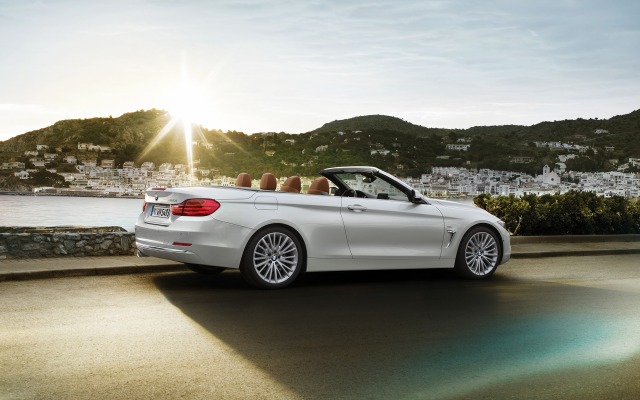 BMW 4 Series Convertible 2015. Desktop wallpaper