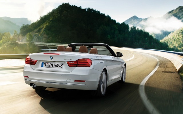 BMW 4 Series Convertible 2015. Desktop wallpaper