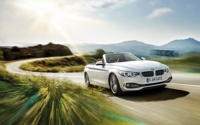 BMW 4 Series Convertible 2015. Desktop wallpaper