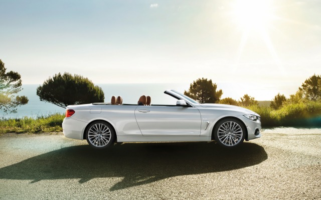 BMW 4 Series Convertible 2015. Desktop wallpaper