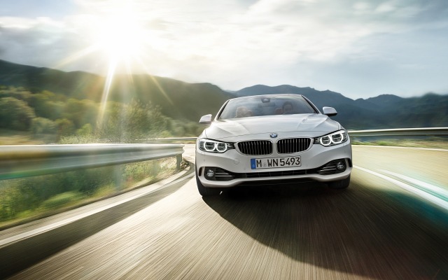 BMW 4 Series Convertible 2015. Desktop wallpaper