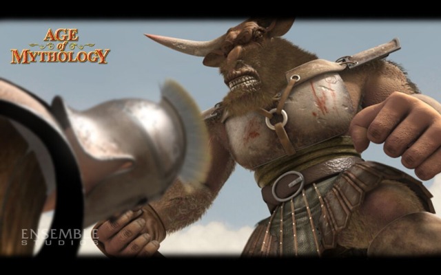 Age of Mythology. Desktop wallpaper