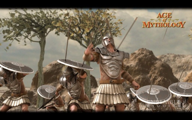 Age of Mythology. Desktop wallpaper