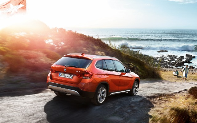 BMW X1 2015. Desktop wallpaper