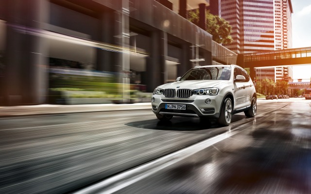 BMW X3 2015. Desktop wallpaper