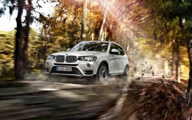 BMW X3 2015. Desktop wallpaper