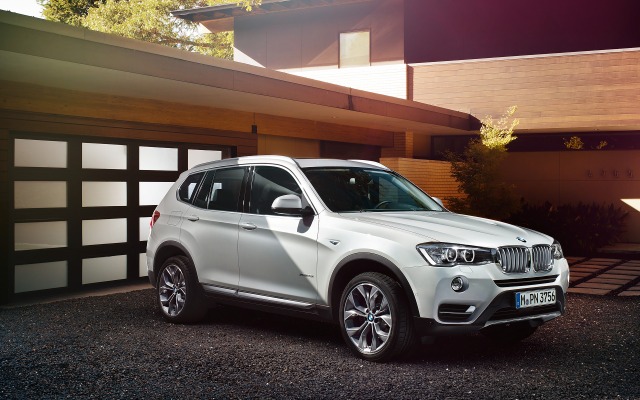 BMW X3 2015. Desktop wallpaper