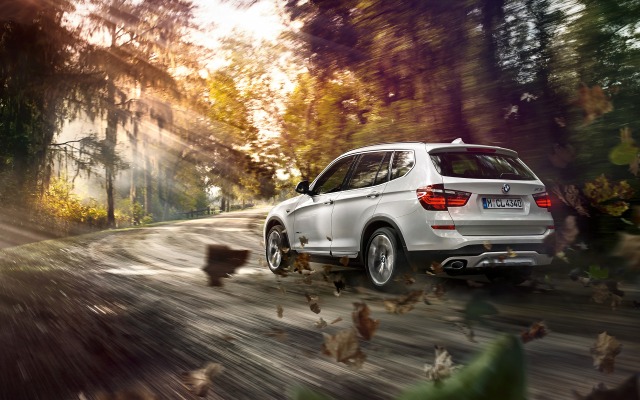 BMW X3 2015. Desktop wallpaper