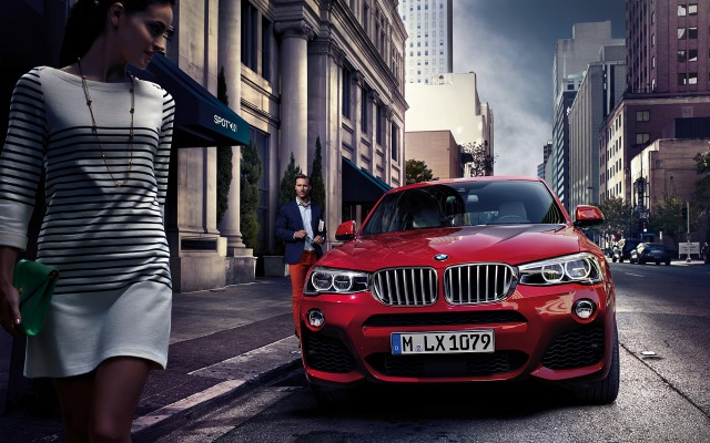 BMW X4 2015. Desktop wallpaper