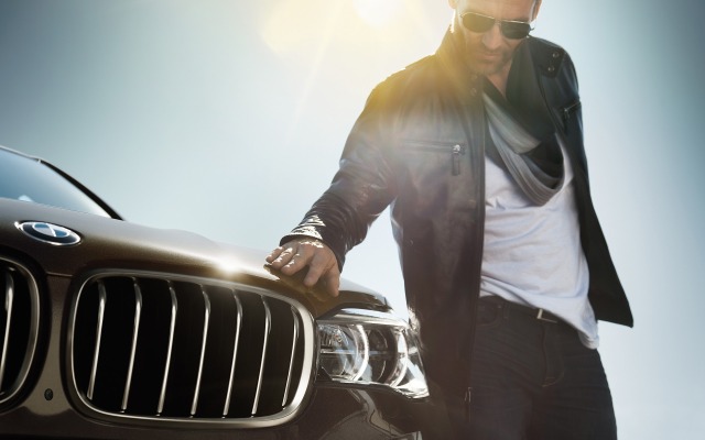 BMW X6 2015. Desktop wallpaper