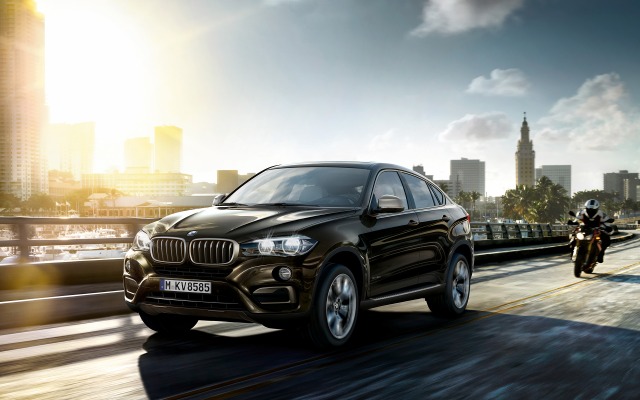 BMW X6 2015. Desktop wallpaper