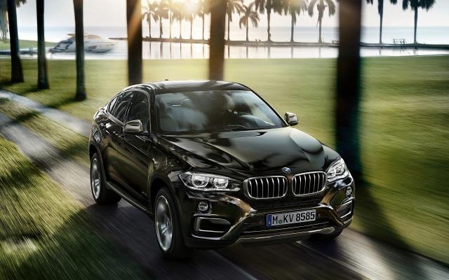 BMW X6 2015. Desktop wallpaper