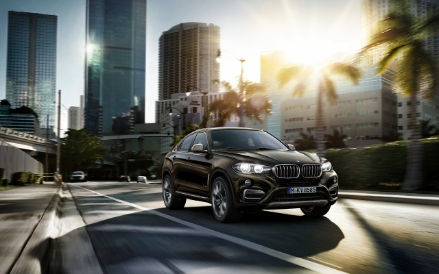 BMW X6 2015. Desktop wallpaper