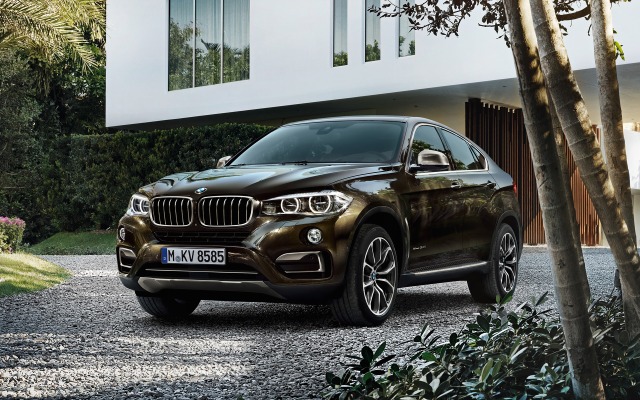 BMW X6 2015. Desktop wallpaper