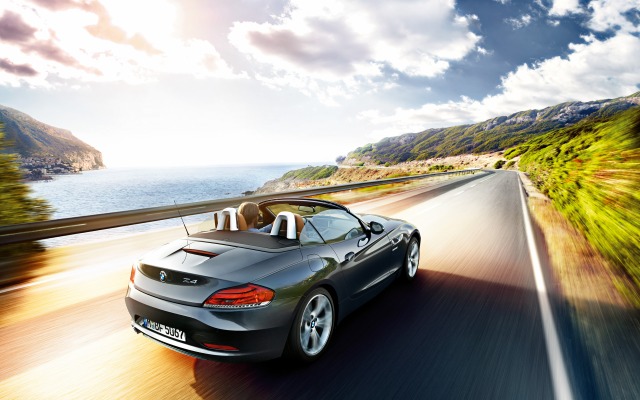 BMW Z4 Roadster 2015. Desktop wallpaper