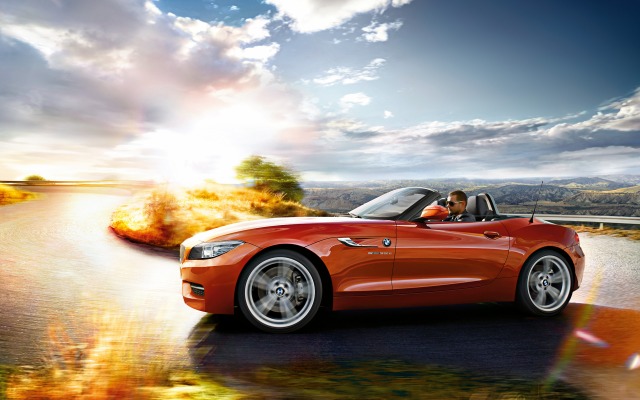 BMW Z4 Roadster 2015. Desktop wallpaper