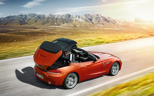 BMW Z4 Roadster 2015. Desktop wallpaper