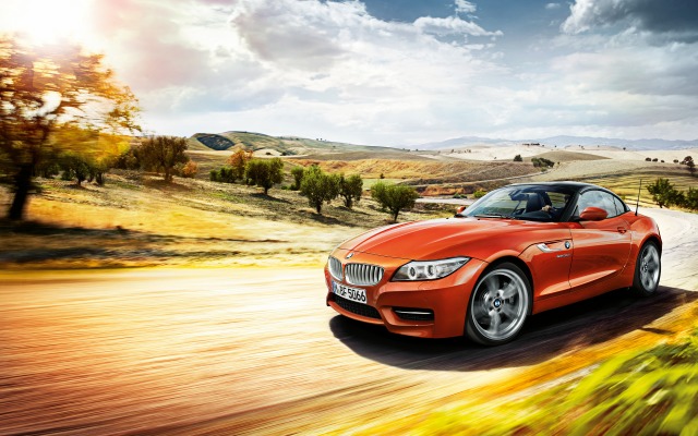 BMW Z4 Roadster 2015. Desktop wallpaper