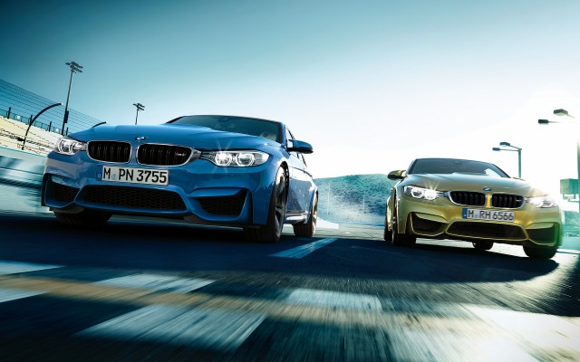 BMW M4 Coupe 2015. Desktop wallpaper