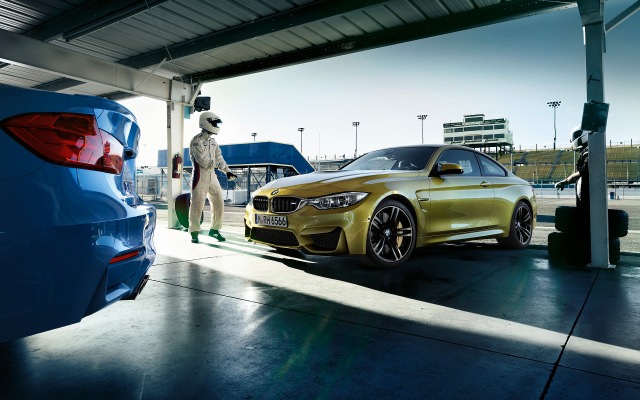 BMW M4 Coupe 2015. Desktop wallpaper