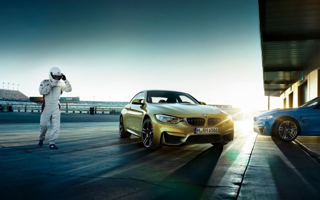 BMW M4 Coupe 2015. Desktop wallpaper