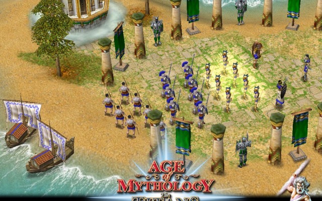 Age of Mythology: The Titans Expansion. Desktop wallpaper