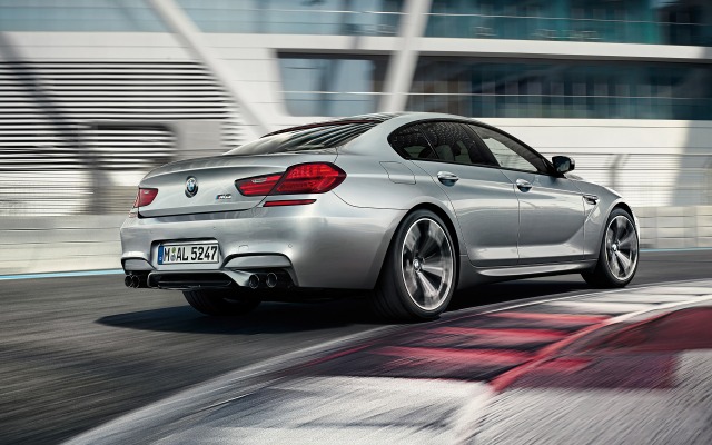 BMW M6 Gran Coupe 2015. Desktop wallpaper