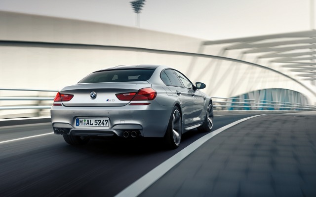 BMW M6 Gran Coupe 2015. Desktop wallpaper