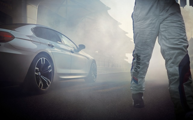 BMW M6 Gran Coupe 2015. Desktop wallpaper