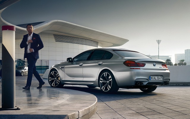 BMW M6 Gran Coupe 2015. Desktop wallpaper