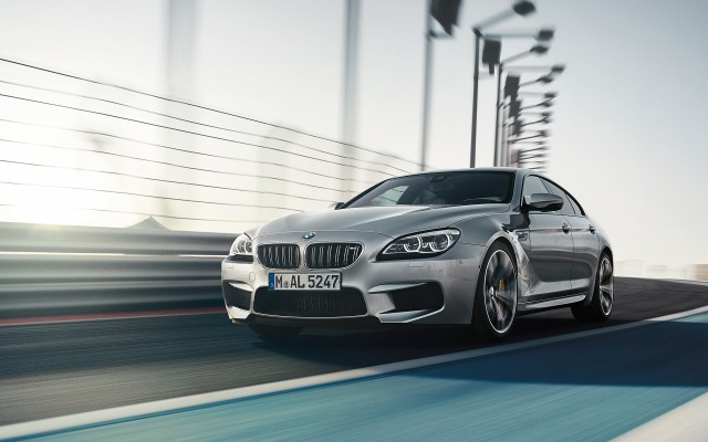 BMW M6 Gran Coupe 2015. Desktop wallpaper