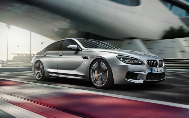 BMW M6 Gran Coupe 2015. Desktop wallpaper