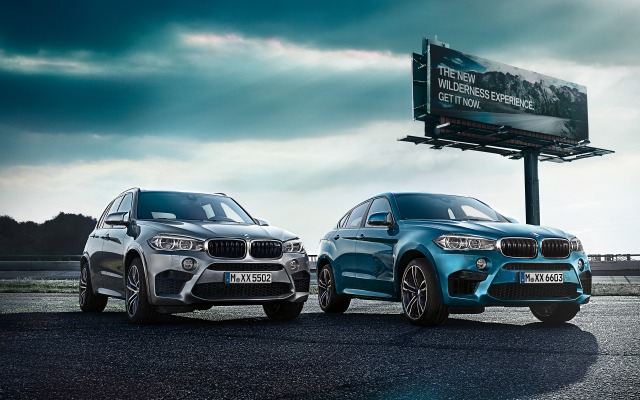 BMW X5 M 2015. Desktop wallpaper