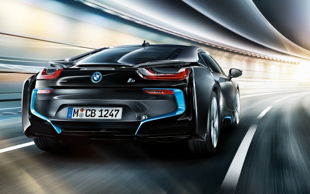 BMW i8 2015. Desktop wallpaper