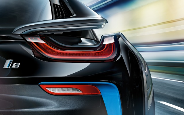 BMW i8 2015. Desktop wallpaper