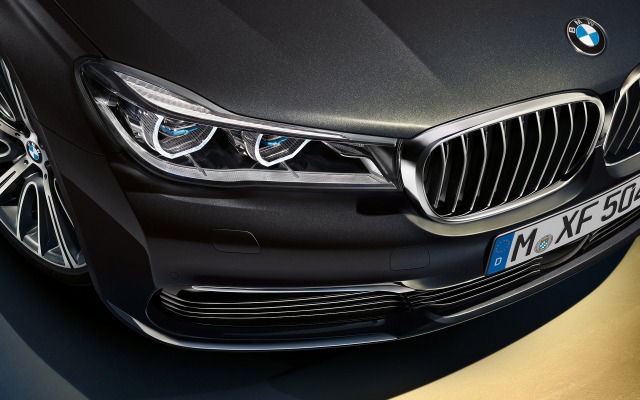 BMW 7 Series Sedan 2015. Desktop wallpaper