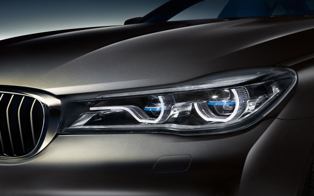 BMW 7 Series Sedan 2015. Desktop wallpaper