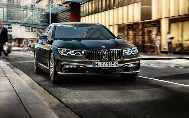 BMW 7 Series Sedan 2015. Desktop wallpaper